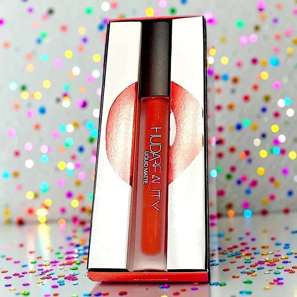 Huda Beauty Liquid Matte Lipstick in Alluring New In Box Limited Edition